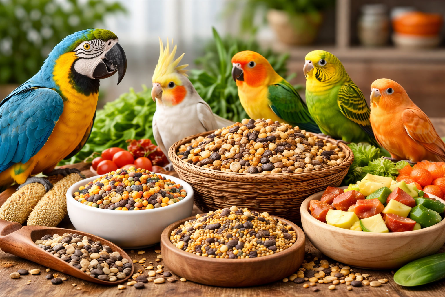 Bird Feed Guide: Choosing the Best Food for Healthy and Happy Birds